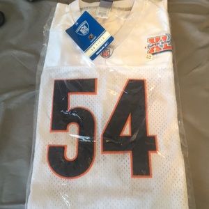 Brian urlacher on field jersey